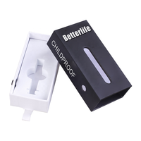 Cartouche d'emballage de 1ml avec logo imprimé personnalisé Boîtes de papier d'emballage en carton résistantes aux enfants Boîte de cartouche d'emballage vide