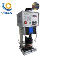 Máquina de crimpado semiautomática eléctrica súper silenciosa Yihan YH-1.5T 1.5t 2t para terminales de tubo aislados y conectores JST Ferrule