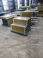 Panneau sandwich industriel en polyuréthane et laine de roche pour revêtement de toiture et murs extérieurs d'usines en acier – Construction écologique