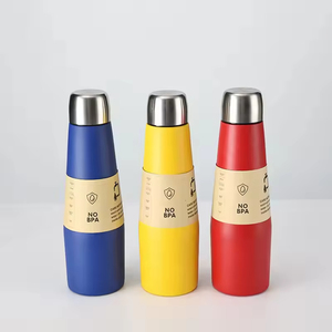 304 Stainless Steel Vacuum Cola Bottle Outdoor Sports Water Bottle Stainless Steel Gift with <b>Insulation</b> Function - Product Image 2
