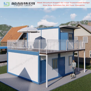 บ้านสำนักงานเคลื่อนที่แบบสำเร็จรูปขนาด 20 ฟุต 40 ฟุต แบบโมดูลาร์  บ้านคอนเทนเนอร์สำเร็จรูป  บ้านพักอาศัย  สำนักงาน  วิลล่า  โฮสเทล - Product Image 6