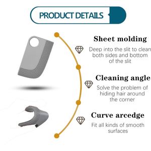 Nuevo cepillo multifuncional de goma suave para eliminar pelo de ropa, sofá y mascotas, removedor de pelo de mascotas, afeitadora. - Product Image 3