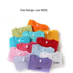 Women Custom Logo whole Cotton Short Sleeve Casual Blank Solid Unisex Clothes Men Plain Blank T Shirt For Lady Woman Man