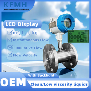 Alat Ukur Aliran Cairan Turbin Anti Ledakan ATEX/Ex d IIB T6 Output 4-20mA untuk Industri Minyak & Kimia - Product Image 2