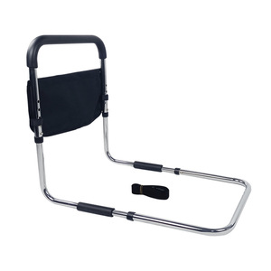 Barandilla de cabecera Dakang de 41 cm, galvanizada, con bolsa de almacenamiento, para asistencia de seguridad a personas mayores, sin necesidad de perforación - Product Image 2