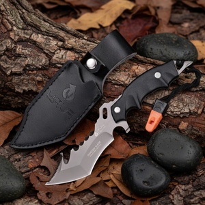 มีดใบตายคุณภาพสูง วัสดุสแตนเลส ยาว 200 ซม. ปลายมีดแบบ Drop Point สำหรับกิจกรรมกลางแจ้ง แคมป์ปิ้ง ด้ามจับพลาสติก รับผลิตแบบ DIY และ OEM - Product Image 5