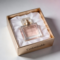 Artículo en Venta Caliente: Botella de Perfume de Vidrio, Botella de Vidrio con Atomizador, Botella de Perfume Vintage, Botella de Vidrio con Atomizador de Niebla, 100 ml