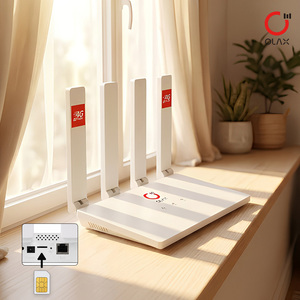 150Mbps 4G CPE Router With SIM Card Slot Unlocked LTE <b>Wireless</b> WiFi 4 Antennas Dual Band for Remote Monitoring Optimized for Sur - Product Image 1