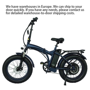 UE stock vélo électrique pliant 1000 watts elektrische stadsfiets adulte fatbike 20 pouces ebike 1000 w 48v e-bike - Product Image 5
