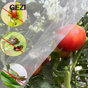 Vente en gros de <span class=keywords><strong>film</strong></span> de couverture en plastique ultra 20 40 mesh pour volailles filet anti-insectes PE-HD pour les serres agricoles Gazebo rouleau agricole - Product Image 2
