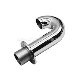 Shining Stainless Steel Gooseneck Tube Connector 316 Marine <b>Yacht</b> Ventilation Port Retrofit Upgrade Part - Product Image 4