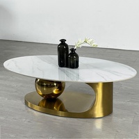 Table basse nordique en pierre ronde, nouveau Design pour bureau et maison