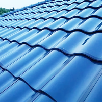 Tuile de toit courbe esthétique BIPV haute efficacité 32w 38w 45w système d'énergie solaire photovoltaïque à couche mince Tuiles solaires courbes personnalisées
