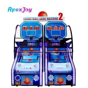 Kids Dunk Sport - Machine de <span class=keywords><strong>jeu</strong></span> d'arcade de basketball pour enfants, à monnayeur, équipement de divertissement de tir et de lancer de basketball Plus - Product Image 3