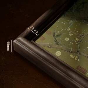 ภาพแขวนทองเหลือง หลาง ซื่อ ซาน หยาง ไค ไท ตู เป็นงานศิลปะโลหะติดผนัง เหมาะสำหรับเป็นของขวัญขึ้นบ้านใหม่และเปิดกิจการ - Product Image 6