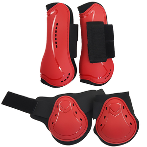 Nuevas Herraduras Ecuestres con Orificios de Ventilación, Carcasa Rígida y Neopreno en el Interior para Proteger las Patas del Caballo, Modelo MHT012 - Product Image 1