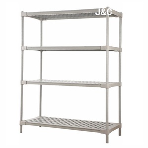 Phổ biến Heavy-Duty 4-Tier thương mại khách sạn nhà bếp lưu trữ giá thân thiện với môi trường nhựa siêu thị dây kệ cho môi trường - Product Image 2