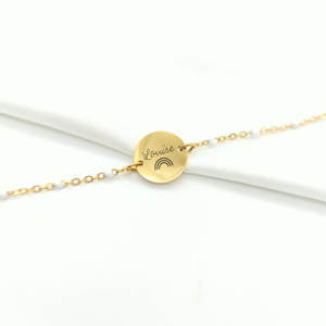 Bracelets personnalisés avec médaillon gravé et chaînes <span class=keywords><strong>de</strong></span> perles Bracelets <span class=keywords><strong>de</strong></span> bijoux pour <span class=keywords><strong>maman</strong></span> Cadeaux <span class=keywords><strong>de</strong></span> <span class=keywords><strong>naissance</strong></span> Cadeaux <span class=keywords><strong>de</strong></span> Saint-Valentin - Product Image 1