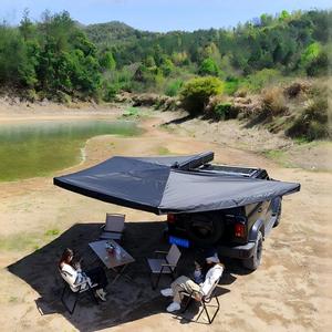 Équipement de <span class=keywords><strong>camping</strong></span>, tente de toit pour l'extérieur, tente latérale pliable pour voiture 4x4, auvent Foxwing 2m 270 degrés, autoportant, en aluminium, quatre saisons - Product Image 3