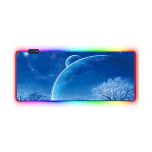 Honcam XXL RGB Tapis de souris de jeu Large Extended Soft Led Tapis de souris pour clavier d'ordinateur Tapis de souris 800x300mm 31.5x11.8 pouces - Product Image 6
