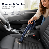 Aspirateur à main sans fil SC2107, aspirateur à main multicolores avec filtre lavable pour le nettoyage de l'intérieur de la voiture, des espaces domestiques