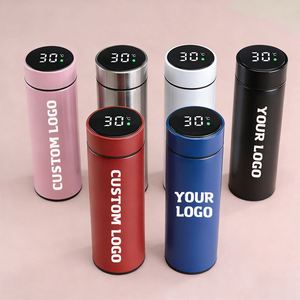 Wsy229 Custom Printed Smart <b>Thermos</b> Temperature Water <b>Bottle</b> With Logo Promotion Corporate Activity Business Gift - Product Image 1