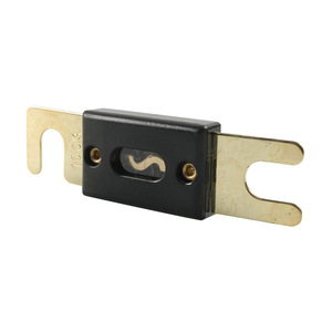 Lot de 5 fusibles plats ANL 100A pour voiture, véhicule, système audio-vidéo marin, plaqué or, type à borne axiale, à fusion rapide, non indicateur - Product Image 2