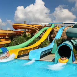 Hot Bán Giá Rẻ Lớn Thực Tế Đơn Giản Trượt Nước Sân Chơi Với Sợi Thủy Tinh Công Viên Nước Trượt Cho Bé - Product Image 5