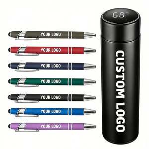 Regalo Empresarial Personalizado, Bolígrafo Metálico con Logotipo Personalizado, Cuerpo Metálico Novedoso para Fines Promocionales - Product Image 1