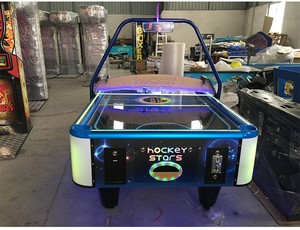 Table de jeu d'arcade Air Hockey économique avec compteur de score électronique, classique, pour 2 joueurs, à monnayeur - Product Image 5
