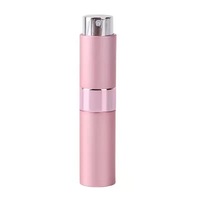 Atomiseur de parfum portable en aluminium à prix avantageux, 10 ml, mini flacon en verre rechargeable, atomiseur de parfum rechargeable à visser
