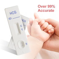 Kit de test de grossesse précoce et d'ovulation pour femmes, utilisation à domicile, certifié CE ISO, rapide, classe II, 2-5 minutes, garantie de 2 ans