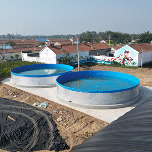 Réservoir d'eau en métal galvanisé sur mesure, bac à eau de 12 pieds - Product Image 1