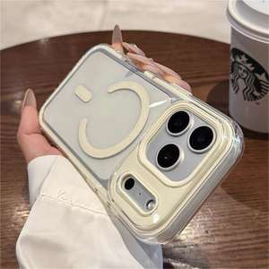 Suitable <b>for</b> <b>iPhone</b> 17 Pro case, simple new candy color airbag soft full-cover shockproof phone case - Product Image 5