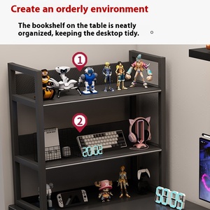 Tùy chỉnh đa chức năng bàn với kệ thiết kế đơn giản cho thuê phòng ngủ nhà viết bảng tối giản hiện đại - Product Image 4