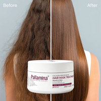 Masque capillaire au collagène personnalisé Pallamina, réparation profonde et hydratation lissante, masque capillaire à la kératine, fabrication originale OEM