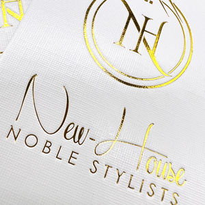 מחיר הסיטונאי מותאם אישית תוויות לוגו פרטי תג זהב נייר תג זהב נייר מותאם אישית - Product Image 4