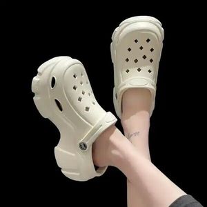 GRS Mode <span class=keywords><strong>talon</strong></span> haut <span class=keywords><strong>sabot</strong></span> sandale Femmes EVA semelle épaisse sandales jardin chaussures plate-forme <span class=keywords><strong>sabot</strong></span> chaussures Wedge Clog - Product Image 3