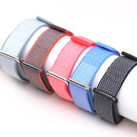 Bracelet de remplacement en nylon de luxe avec boucle ardillon pour montre, bracelet de sport respirant OEM