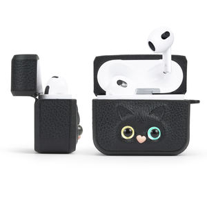 Apple-auriculares a prueba de golpes con dibujos animados personalizados, funda protectora de cuero con cordón para <span class=keywords><strong>AirPods</strong></span> <span class=keywords><strong>1</strong></span> 2 3 - Product Image 5