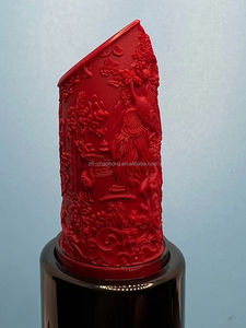 メイクアップ12.1mm化粧品ロゴ型リップスティックプラスチックゴムシリコン型ドラゴンとフェニックスのテクスチャソフトシリコンカスタマイズ可能 - Product Image 3