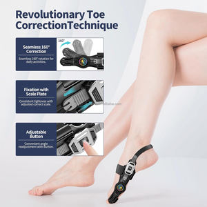 Ortopedi Adjustable Knob pelurus jari kaki korektor Bunion dan dukungan sendi penjepit untuk kaki besar Hallux Valgus bantuan - Product Image 3