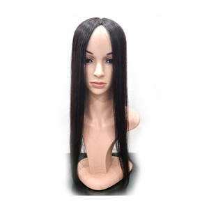 Pelucas coreanas premium Cosmo en Corea (15x17) - Peluca de cabello humano liso premium de 20 pulgadas, textura suave, acabado natural para mujeres - Product Image 1