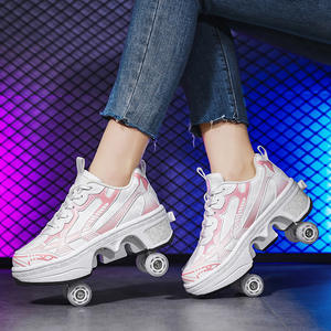 <span class=keywords><strong>รองเท้า</strong></span> JIAXIN <span class=keywords><strong>Heelys</strong></span> แบบมีล้อเก็บได้ กดปุ่มเดียว <span class=keywords><strong>รองเท้า</strong></span>เดินแบบมีล้อ 4 <span class=keywords><strong>ล้อ</strong></span> วัสดุ PU ตาข่าย <span class=keywords><strong>รองเท้า</strong></span>สเก็ต 2 in 1 ขายส่ง - Product Image 4