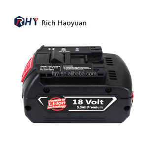 Elektro werkzeug batterien für BOSCHS 18V 3,0 Ah 4,0 Ah 5,0 Ah 6,0 Ah Lithium-Ionen-Batterie BAT610G-<span class=keywords><strong>2</strong></span> - Product Image 2