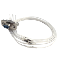 Connecteur électrique rectangulaire Micro-D à 9 broches LX J30J-9TJL, en laiton, indice de protection IP67, option aluminium, acier inoxydable, 250V
