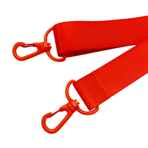 Lanière réglable en nylon pour bouteille d'eau avec boucles et crochets en plastique de couleur unie, lanière bandoulière de couleur unie pour gobelet isotherme - Product Image 2
