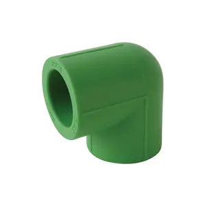 PPR Elbow fitting high quality supplier China factory direct PPR 90 degree Elbow equal fitting