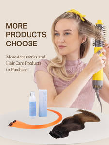 Наращивание волос Geniu-настоящие человеческие волосы, 50 г пепельно-коричневого цвета, выделенный золотисто-светлый машинный уток, завязанный вручную, пришив - Product Image 6