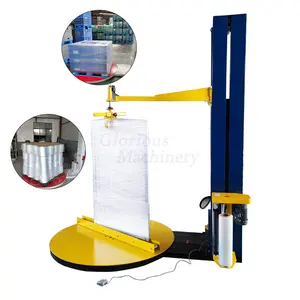 Hardware Tools Electronic Appliances Automatic Stretch Film Wrap Machine Robot Pallet Wrapper